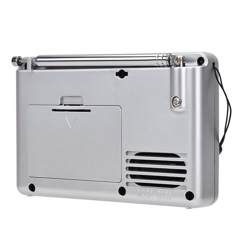 Многофункциональное настольное радио с погодными диапазонами и записью с карты