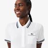 Lacoste Женская поло с многорядной резинкой DF0858-56G522