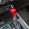 Red Gear Shift Knob Cover Trim 1pcs For Honda Accord -2025