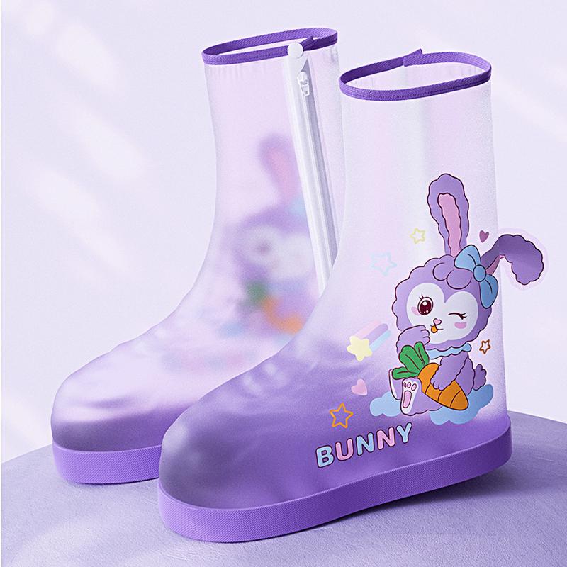 Мода Мода Чехлы для обуви с динозаврами Детские Водонепроницаемые Галоши Детские Моющиеся Противоскользящие Чехлы для обуви Мальчик Девочка Прочные Многоразовые Галоши