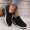 Women Mesh Breathable Loafers Sneakers Solid Color Front Summer Walking Casual Shoes Size 36-43