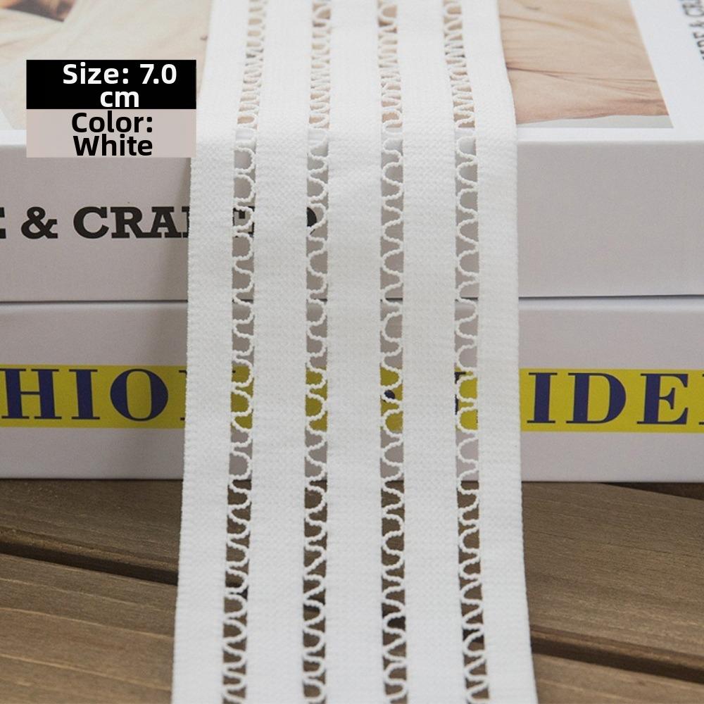 3/5/7cm Wide Decorative Ribbons For Crafts 5 Yards Length Trims And Embellishments  For Sewing