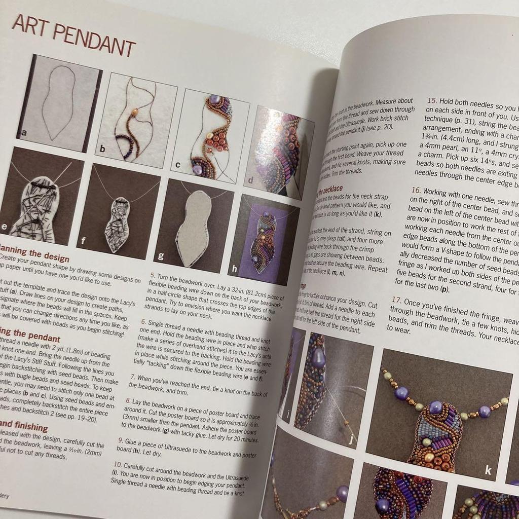 [Б/У] Книга в мягкой обложке: Искусство вышивки бисером: техники, дизайны и вдохновение