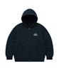 Covernat Rising Sun Graphic Zip-Up Hoodie Navy