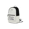 Li-Ning Large Capacity Outdoor Travel Backpack Sports Fitness Running Unisex Backpack Off-White YBSU167-6A1