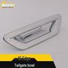15 Edge Tailgate Door Bowl Decorative Frame - Electroplated Trunk Door Bowl Bright Patch Car Accessory