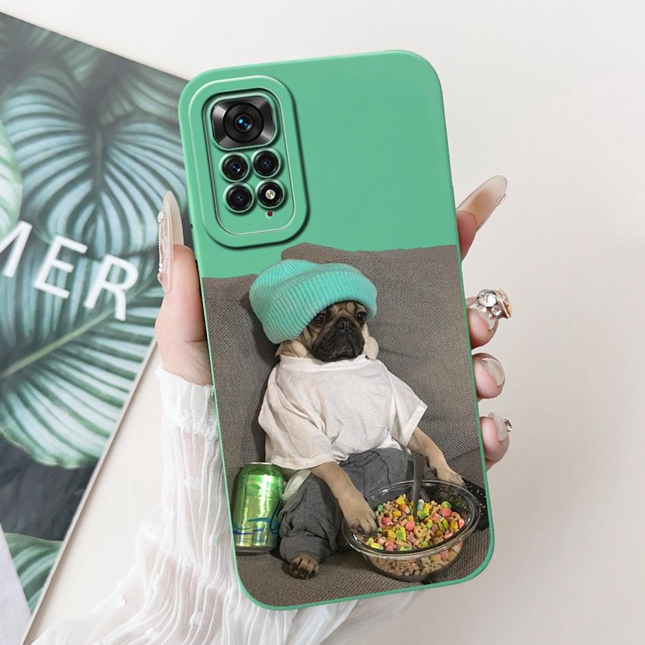 For Xiaomi Redmi Note 11 Pro Case New Fashion Cartoon Cover Soft TPU Phone Case For Redmi Note 11 11S 4G Redmi Note11 Pro Bumper
