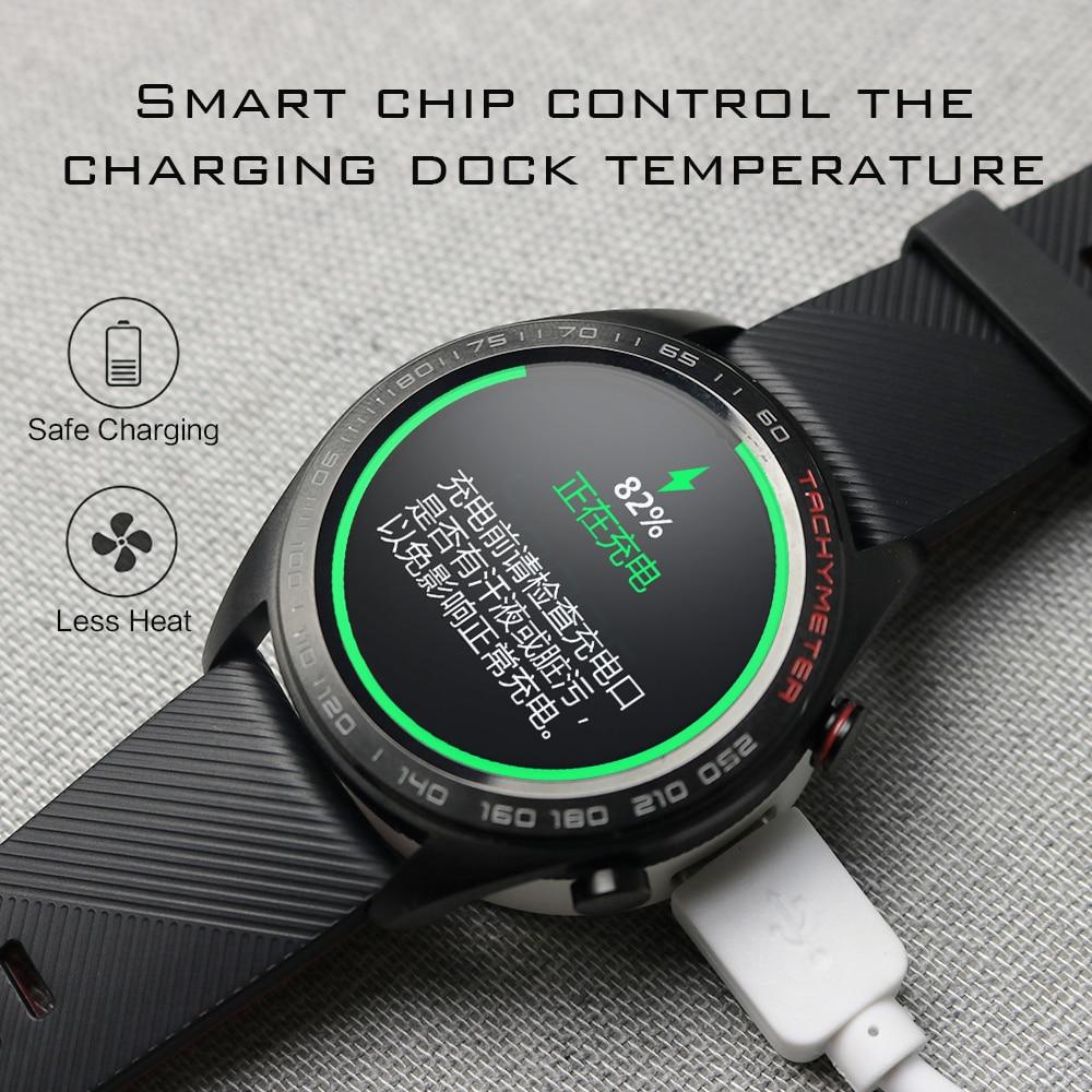 Док-станция для зарядки смарт-часов Watch GT2 GT GT2e Honor Watch Magic 2 Магнитная беспроводная база USB C для быстрой зарядки