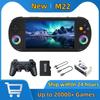 Новая портативная карманная ретро-игровая приставка M22 Pro, 128 ГБ, с 5,0-дюймовым IPS-экраном 1920*1080, поддержка LINUX Emelec