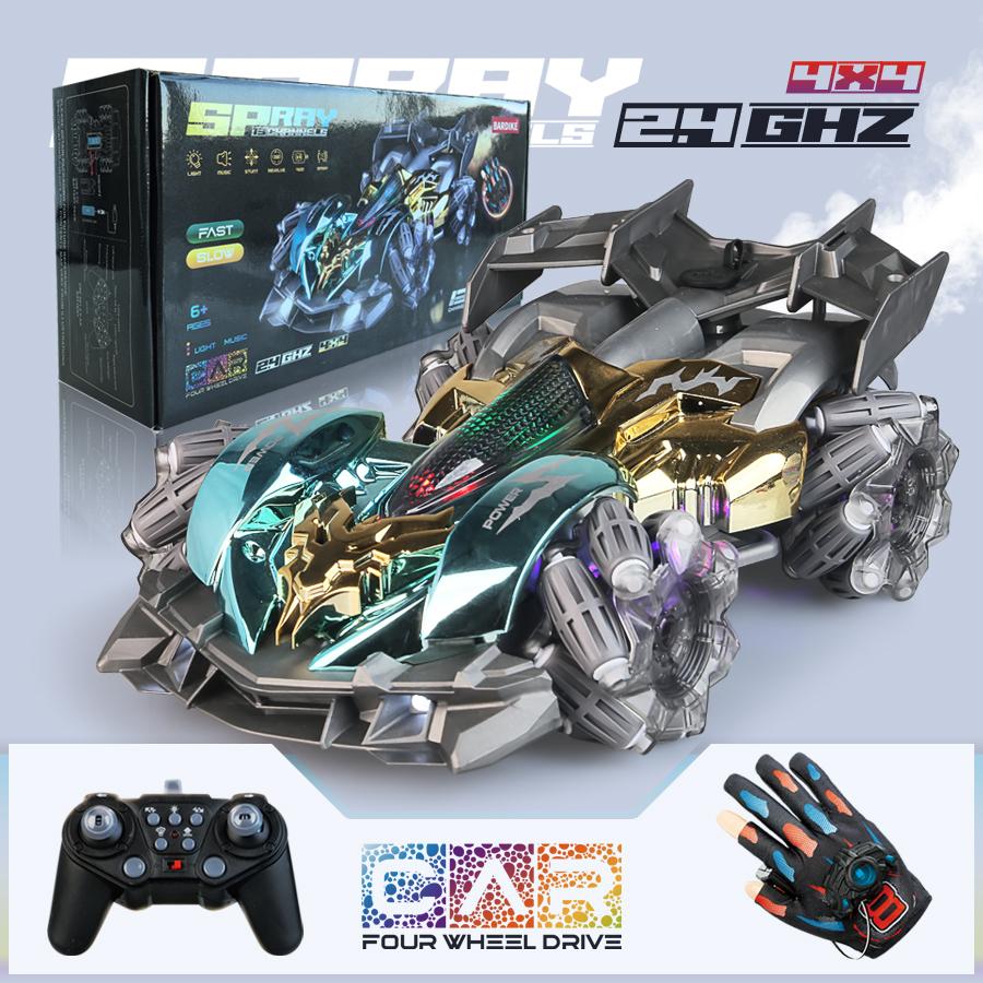 Внедорожник с полным приводом, машина-коляска с дистанционным управлением, трюковая гоночная, 2,4 ГГц, сенсор жестов, вседорожная, для дрифта на открытом воздухе, детская игрушечная модель автомобиля