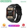 Smart Watch for Men Military Smart Watches IP68 Waterproof Smartwatch Bluetooth Call Outdoor Tactical Sports Rugged Fitness Tracker for iPhone Android