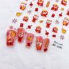 Spring Festival Chinese Dragon Nail Decals Manicure Ornaments Dragon Nail Art Decorations  Lady