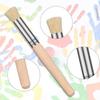 Bristle Hair Wooden Handle Watercolor Oil and Acrylic Painting Pen Painting Brush  Child Toy