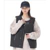 Womens Lightweight Cotton Vest Winter 2026 Warm Inner Layer Sleeveless Outerwear Casual Workwear Style