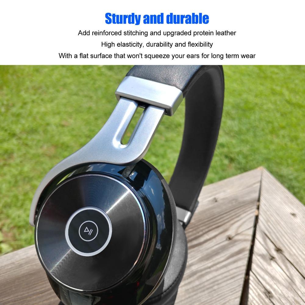 2PCS Leather Replacement Ear Pads Ear Covers for Edifier W855BT Audio Accessories