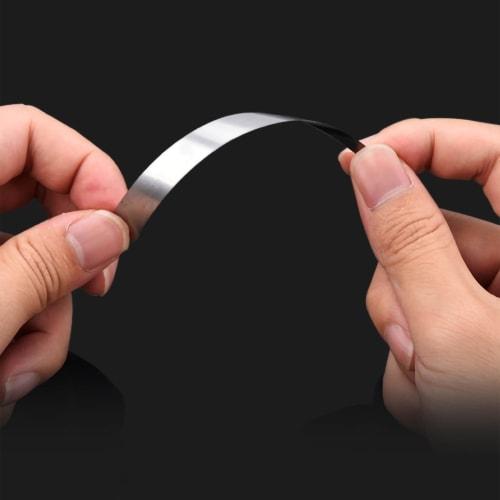 Andux Gap Gauge with Numerical Display, 100mm X 10/13/16/17/23 Sheets, Thickness Gauge for Measuring Thickness and Thinness, SC-01 (100mm X 23)