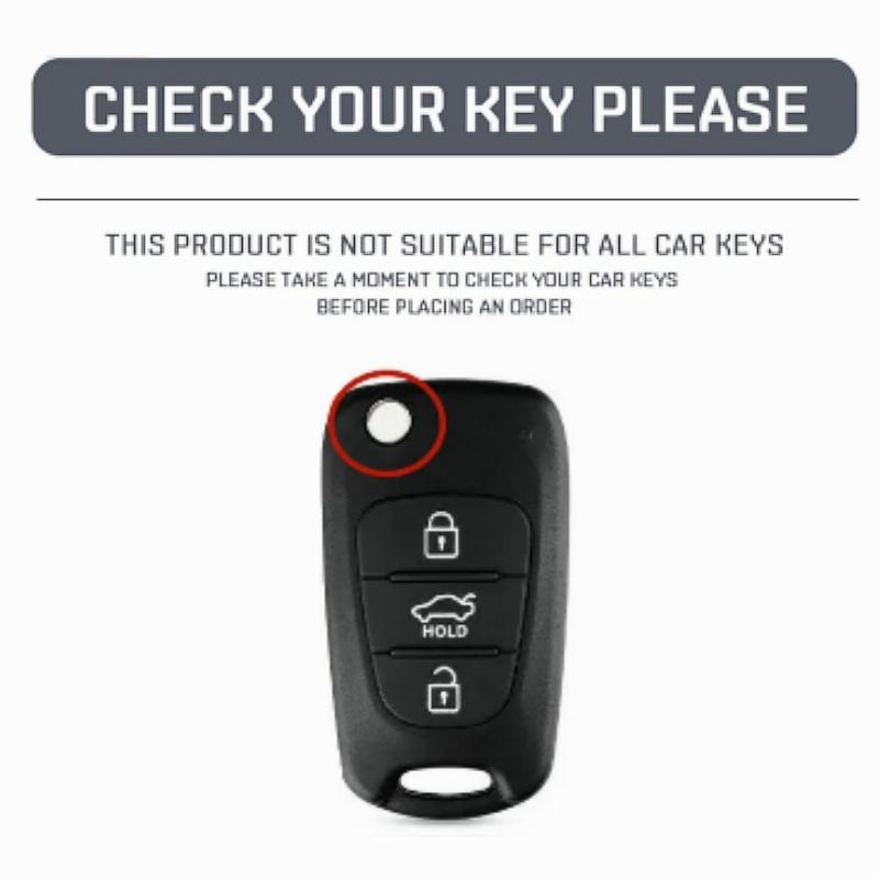 New Metal Zinc Car Key Case For Hyundai I20 I30 Elantra Azera Veracruz Veloster