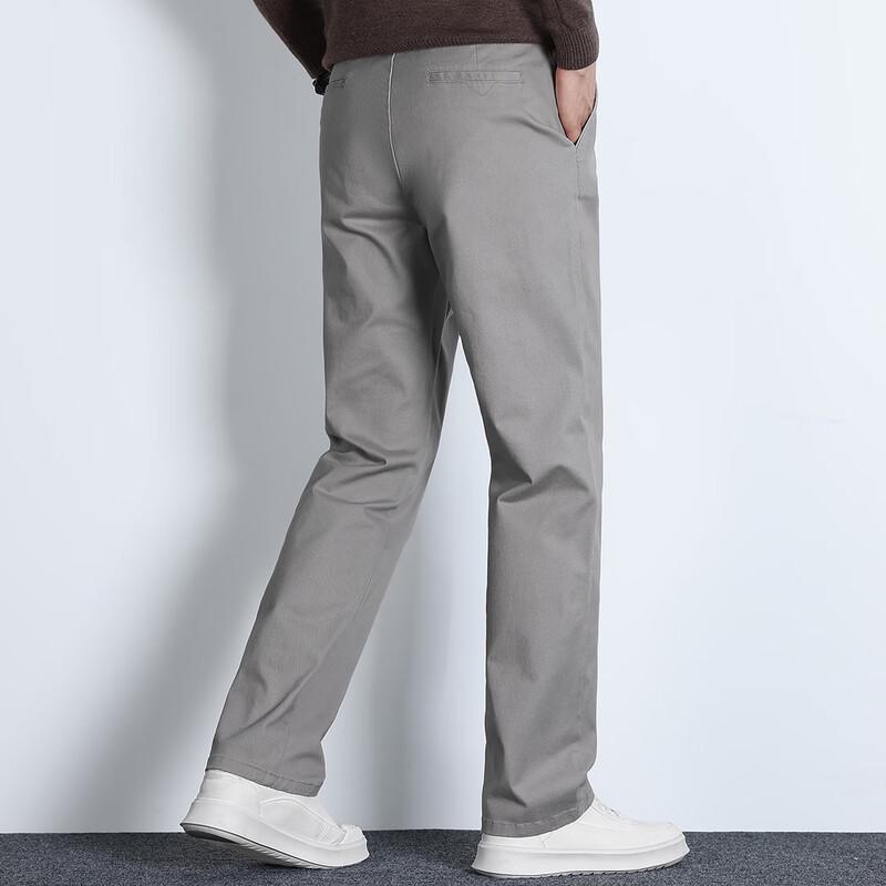 Jeep Мужские брюки в стиле business casual прямого кроя