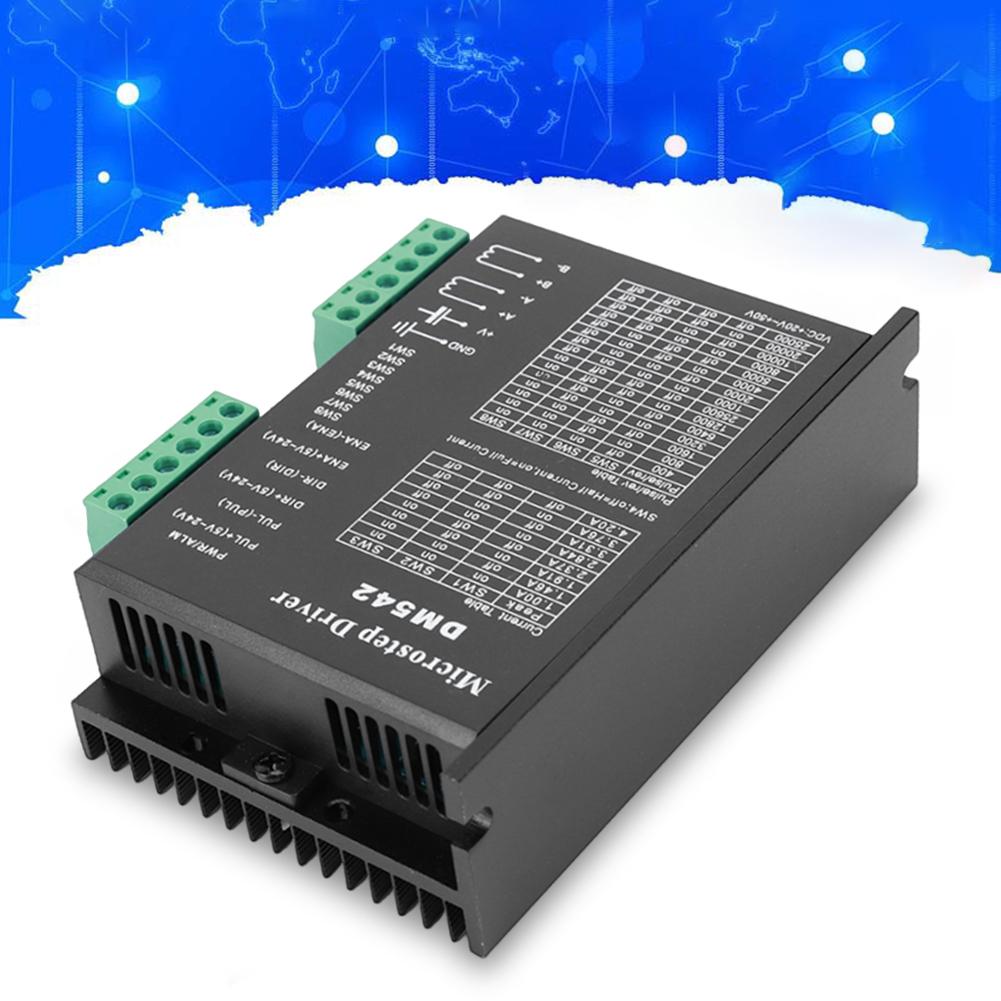 DM542 DM556 Контроллер драйвера шагового двигателя 2-фазный драйвер шагового двигателя Цифровой драйвер шагового двигателя для шагового двигателя 42 57