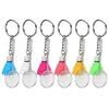 6Pcs Mini Keychain Keyring Pendant Simulation Badminton Battledore Hanging Decoration
