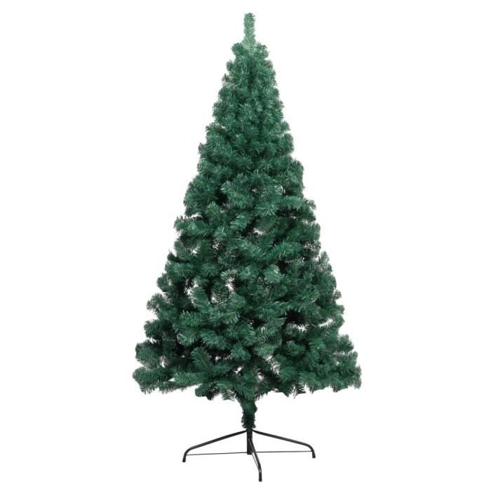 VidaXL Artificial Half Christmas Tree with Stand Green 150 Cm PVC