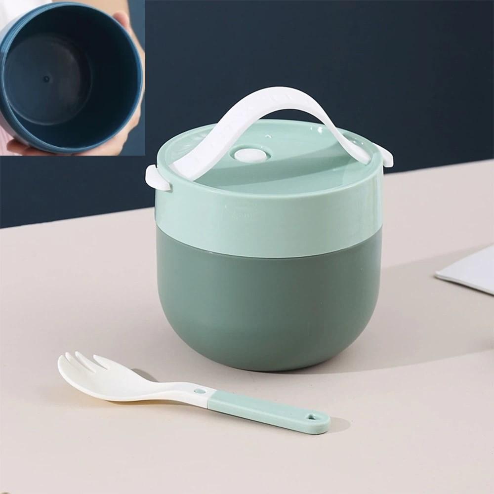 600 мл Изолированная чашка для супа Дофамин Нержавеющая сталь Ланч-бокс Контейнеры Термос Хлопья для завтрака