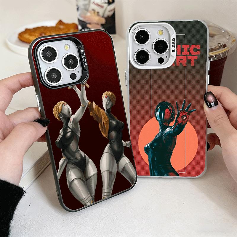 Мягкий чехол для телефона Atomic Heart для iPhone 15 16 17 Pro Max 17Air 16E 14 Plus 13 12 Mini Ударопрочный чехол Задняя крышка