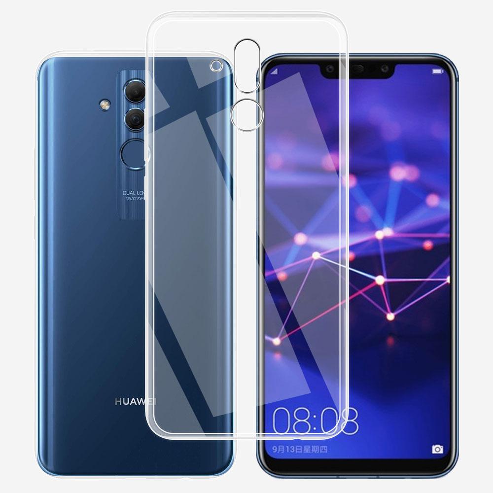 Чехол для Huawei Mate 20 Lite Прозрачный Силиконовый Мягкий ТПУ Чехол для Телефона Для Huawei Mate 20 Pro Funda Для Mate 20 Прозрачный Coque