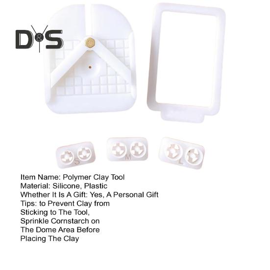 1/2 комплекта инструментов для вставки штифтов, 3 размера, резак, V-образная позиционирующая доска, инструменты для установки штифтов для сережек из полимерной глины