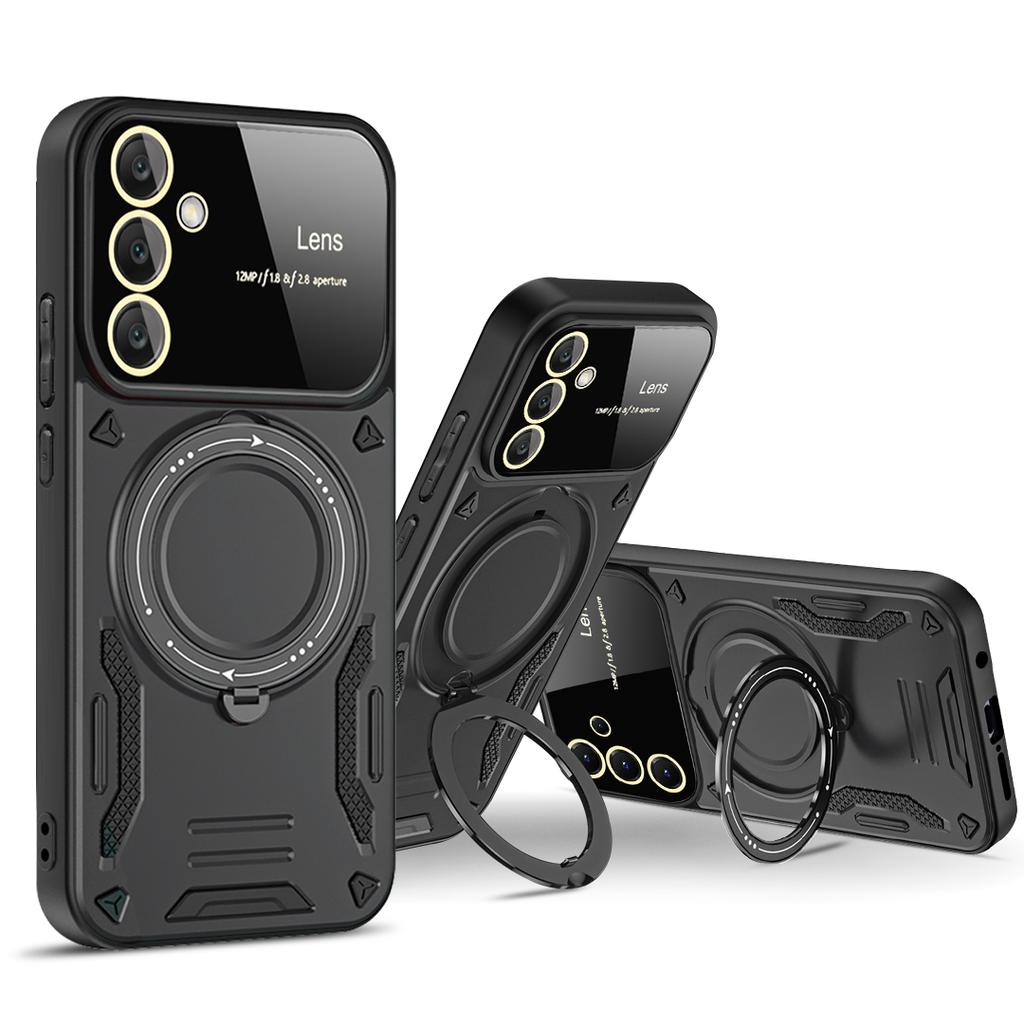 Чехол Magsafe с магнитным кольцом для телефона Samsung Galaxy A16 A26 A36 A56 A06 с беспроводной зарядкой, противоударный защитный чехол