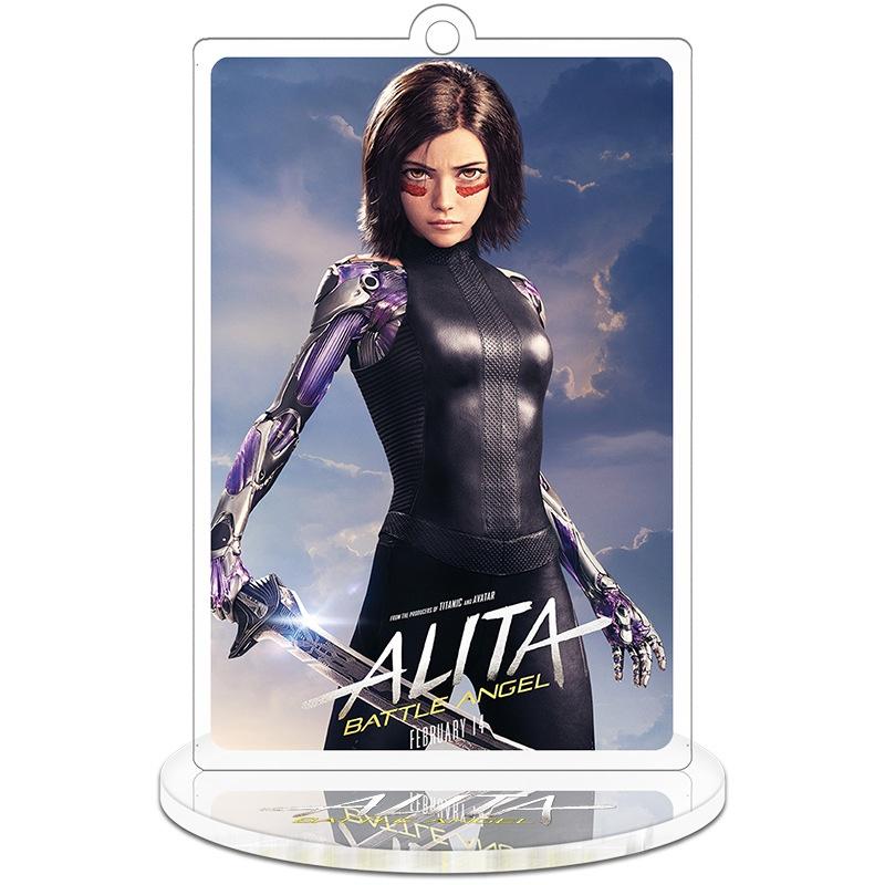 Collectible New Movie Alita Battle Angel Acrylic Model Stand Figure Toy Desk Decor