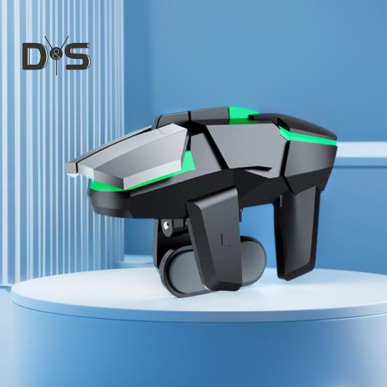 2Pcs Mobile Game Controller Trigger Universal Easy To Install High Sensitive Shoot Aim Gaming Controller Gamepad Grip Joysticks