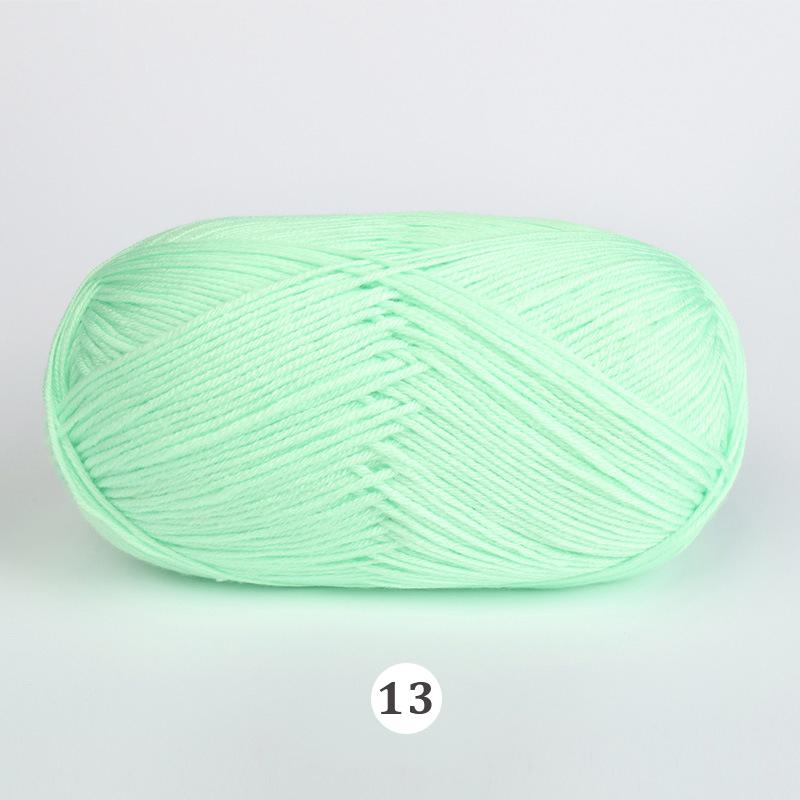 50g/Ball DIY Crochet Yarn Hand Woven Yarn Knitted Fabric Natural Bamboo Cotton Baby High Quality