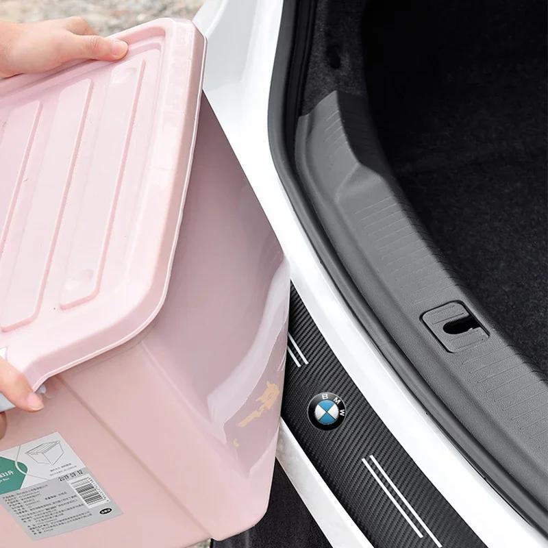 BAGI7 Car Sticker Hot 2025 Hot Carbon Fiber Car Trunk Protector Stickers For BMW X1 X3 X4 X5 X7 F10 F20 F30 G20 F15 F16 F34 E90 E91 E9