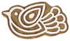 IBA Indianbeautifulart Текстильный печатный блок с птицей, резной деревянный штамп ручной работы, деревянный блок для печати, текстильные штампы для ткани, керамики