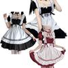 Женское сексуальное милое платье горничной в стиле Лолита, японское милое платье, костюм для косплея