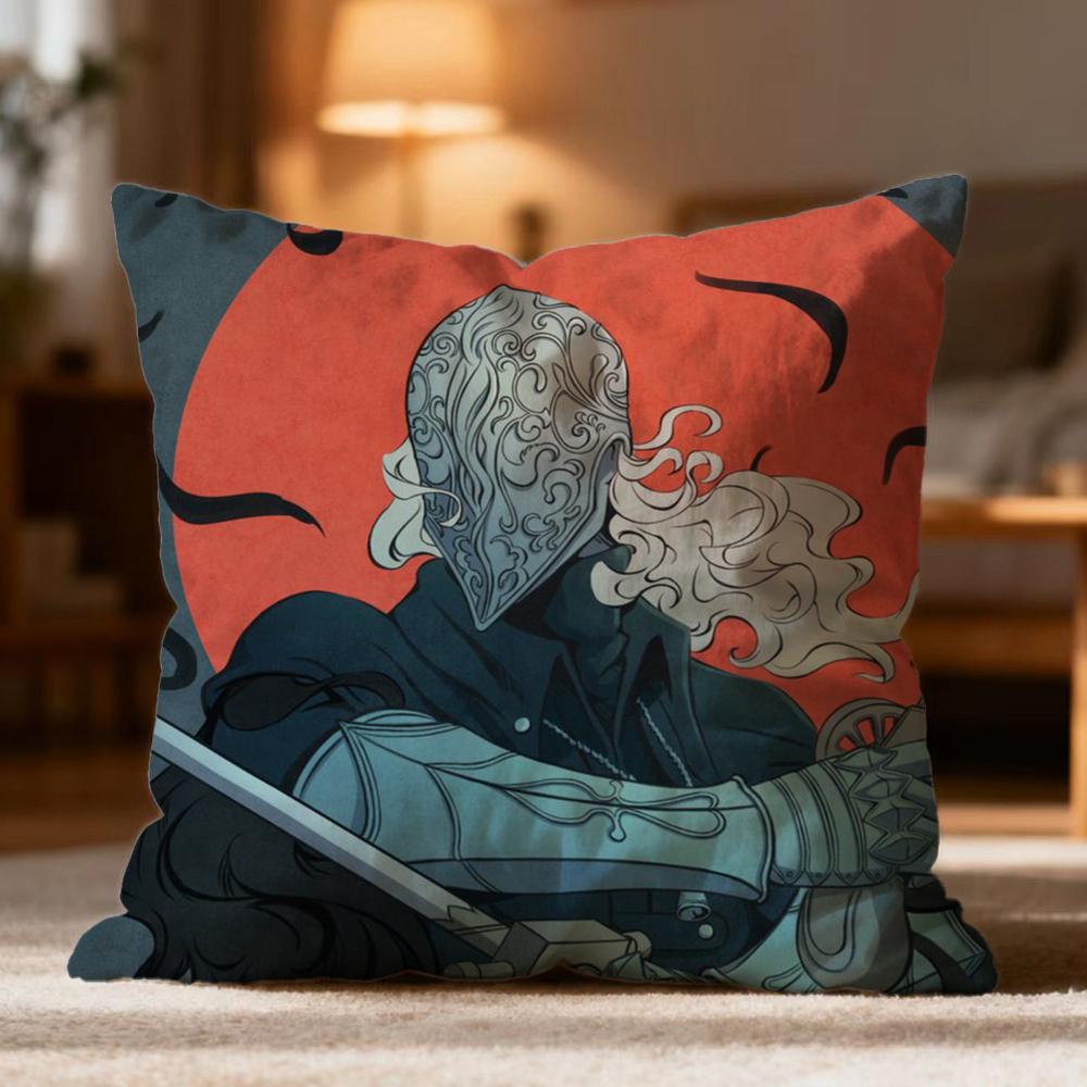 Модная наволочка BBloodborneed Cushion Cover Мягкая Стирка Многоцелевая для Дивана Кровати Путешествий Офиса