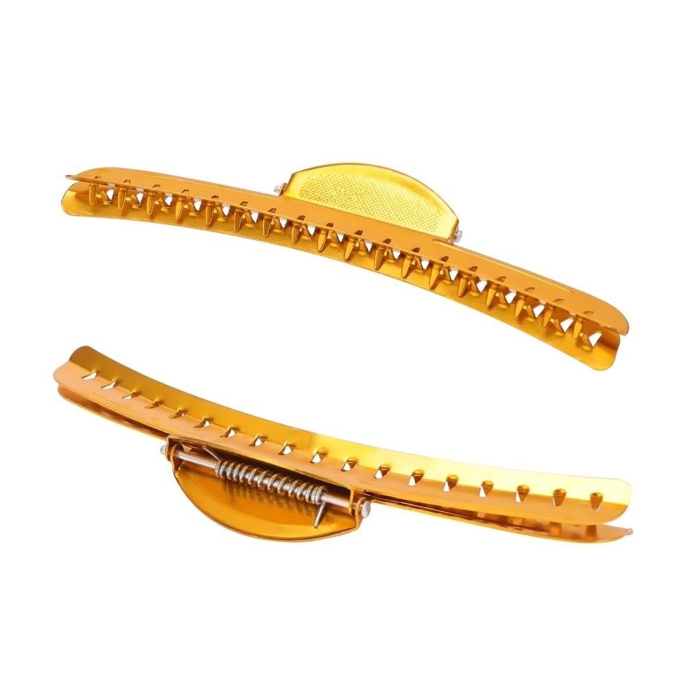 6Pcs Aluminum Alloy Wave Hair Clips Lightweight Hair Fixed Hairclips  Salon Use