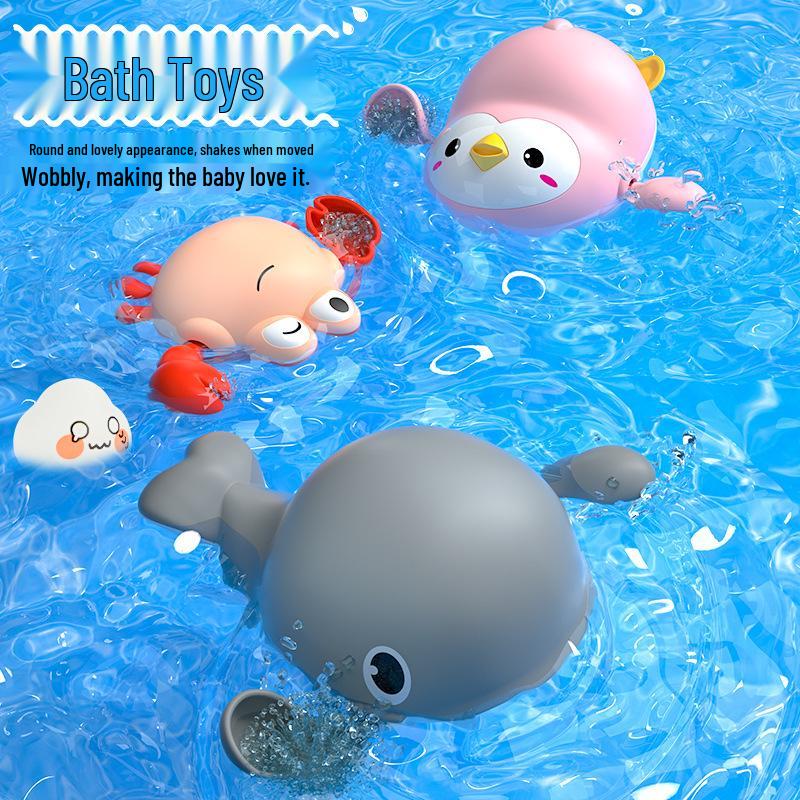 Заводная черепашка, игрушка для купания детей, для игр в воде