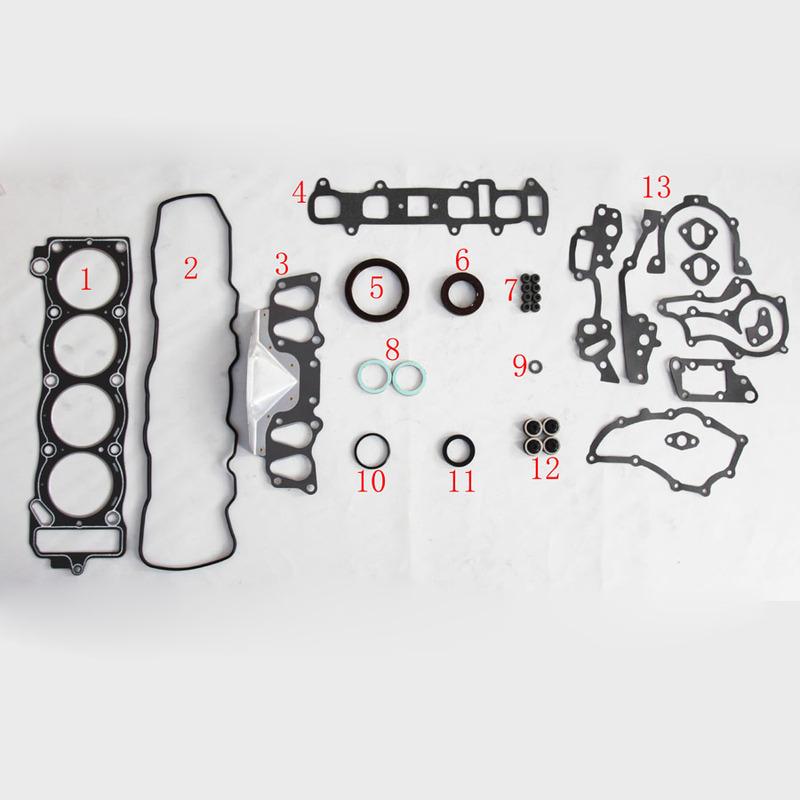 22R RN85 FOR TOYOTA CRESSIDA WAGON DYNA 200 LAND CRUISER HILUX DYNA 2.4L Engine Rebuilding Kits Engine Gasket 04111-35342