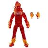 Hasbro Marvel Legends Series Человек-факел из «Фантастической четверки»: Первый шаг" Джонни Шторм 15 см Коллекционная фигурка Игрушка G0803 Оригинал