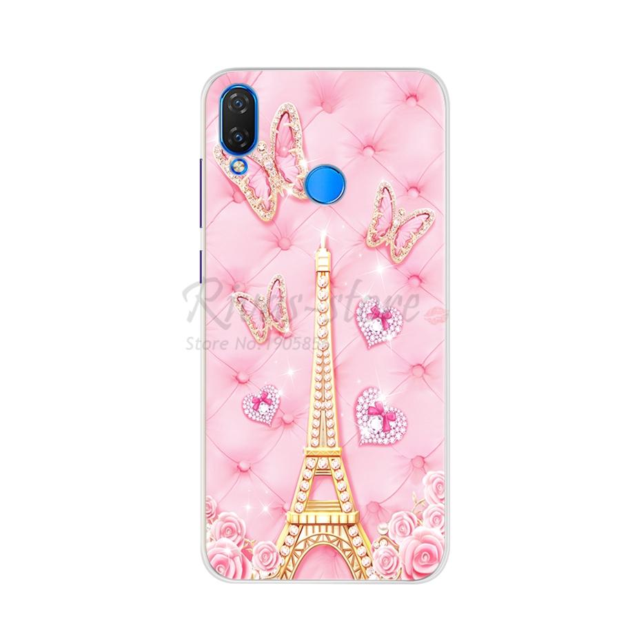 Чехол для huawei Nova 3 3i чехол силиконовый мягкий ТПУ Задняя крышка телефона чехлы для Huawei Nova3 nova3i huawei nova 3 3i INE-LX2 INE-LX9