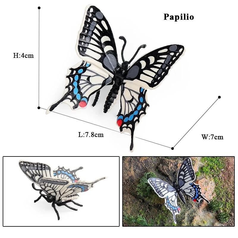 Oenux Симуляция Стрекоза Кузнечик Сороконожка Дикие Насекомые Животные Модель Фигурки Миниатюрная Образовательная Коллекция Детская Игрушка