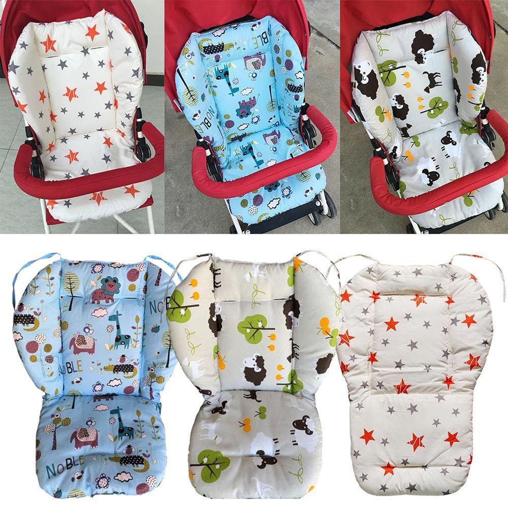 Thick Baby Stroller Cushion Pad Feeding Chair Mat Booster Seats Cushion Kids Highchair Cushion Mat