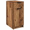 VidaXL Office Cabinet Old Wood 33x50x75 Cm Engineered Wood, Office Furniture, Desk with Cabinet, Organizer of 856997