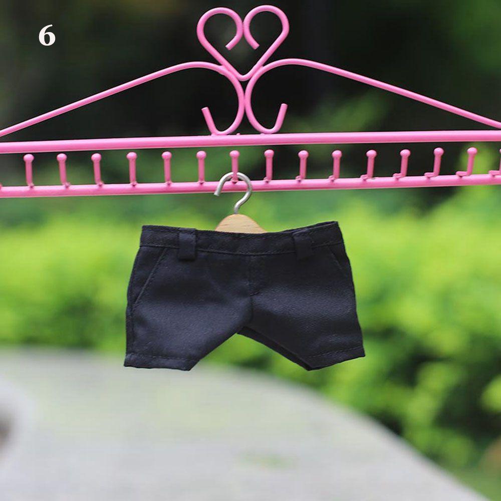 BJD Dolls Jeans Shorts Outfits Doll Clothes Handmade Jacket Pants For 15~20cm Doll Winter Top Coats