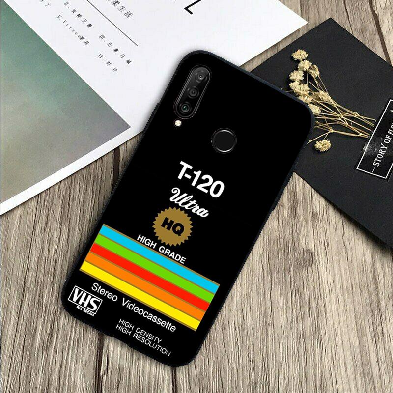 Ретро VHS Кассета Для Huawei Nova 8i 11i 12i 12s 9 10 SE Y60 Y70 Y90 Y72 Y73 Y61 Y91 P60 Pro P30 P40 Lite Чехол
