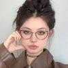 2 шт. Очки с оправой «кошачий глаз» Женские очки с защитой от синего света Ретро оптические очки
