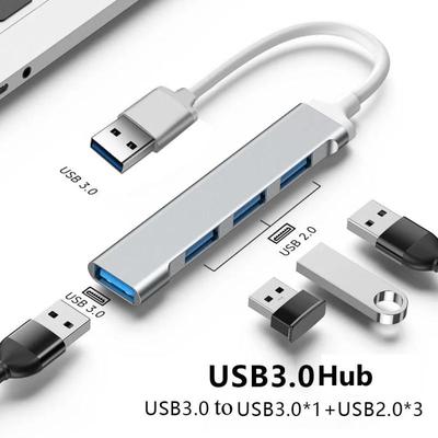 Концентратор USB 3.0 4 в 1, 4-портовый мульти-сплиттер-адаптер с функцией USB2.0 USB3.0 OTG, концентратор типа C, аксессуары для портативных компьютеров, для клавиатуры U-диска