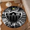 1PC rug Love For Atlético  Round mat Home Decor, Chair rug For livingroom,Bedroom, doormat home decor Birthday Gift Christmas Gifts